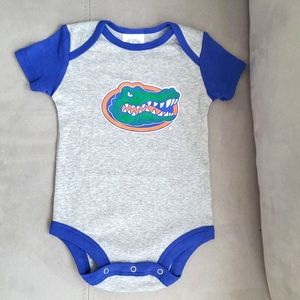 NCAA SEC University of Florida Gators onesie, never worn, size 3-6 months